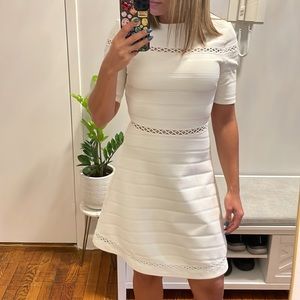 Topshop White Bodycon Dress- Sz 4